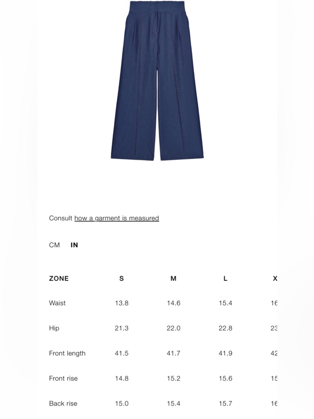 Zara NWT chambray set - Picture 10 of 16